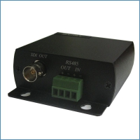 SR02 Ретранслятор для передачи SDI (SD-SDI,  HD-SDI,  3G-SDI) и RS485 (полудуплекс).  67х91х27мм